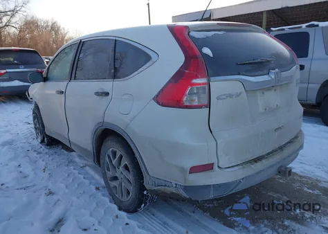 2016 Honda Cr-V Se z USA, uszkodzony, nr VIN 5J6RM4H45GL093062